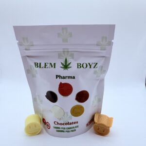 Blem-Boyz THC Chocolate 100mg x 10 Pieces