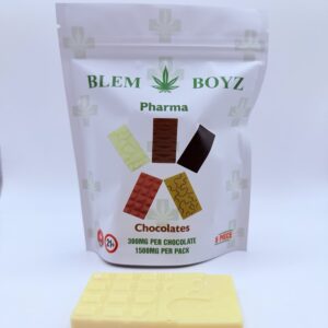 Blem-Boyz THC Chocolate 300mg x 5 Pieces